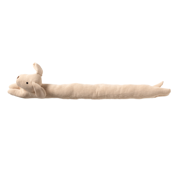Textino Zugluftstopper Hund 'Lowen' 90 cm Bleached Sand - Beige